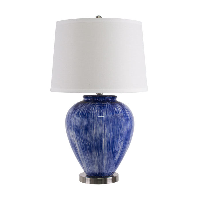 Athena Light Blue Table Lamp - Notbrand