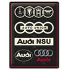Audi Logo Evolution Large Sign - NotBrand