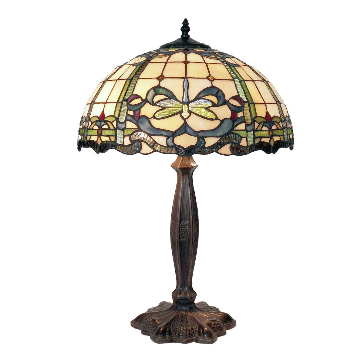 Aurora Tiffany Style Table Lamp - Large - Notbrand