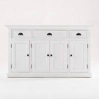 Halifax Timber Buffet with 4 Doors & 3 Drawers - Notbrand