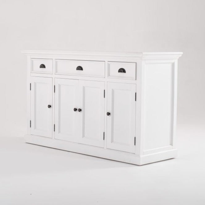Halifax Timber Buffet with 4 Doors & 3 Drawers - Notbrand