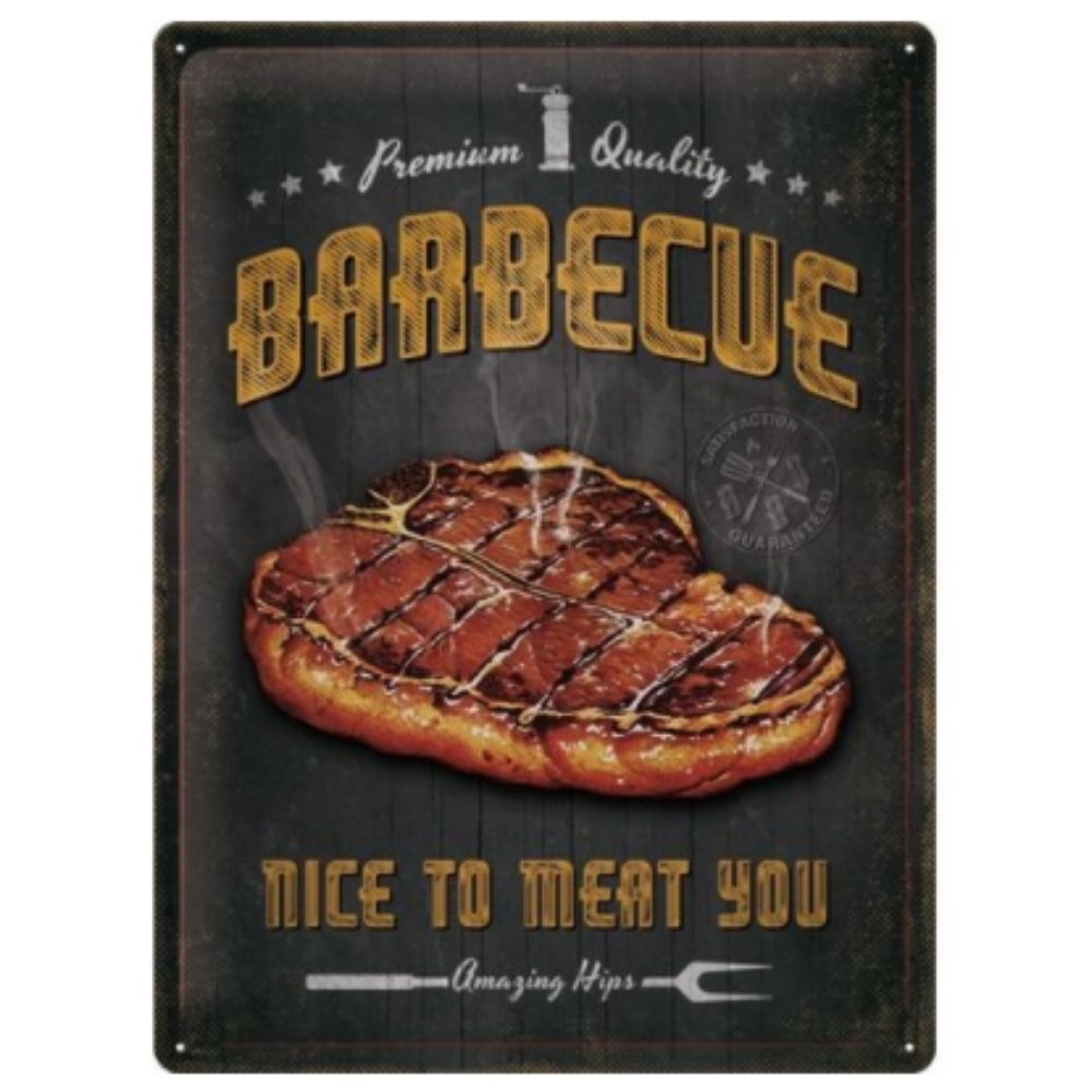 BBQ Large Sign - Nice to Meat You - NotBrand