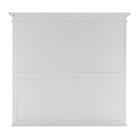 Halifax Buffet Hutch Unit with 2 Adjustable Shelves - Classic White - Notbrand
