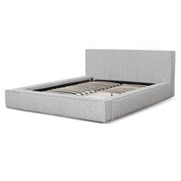 Antar Queen Sized Bed Frame - Pepper Boucle - Notbrand