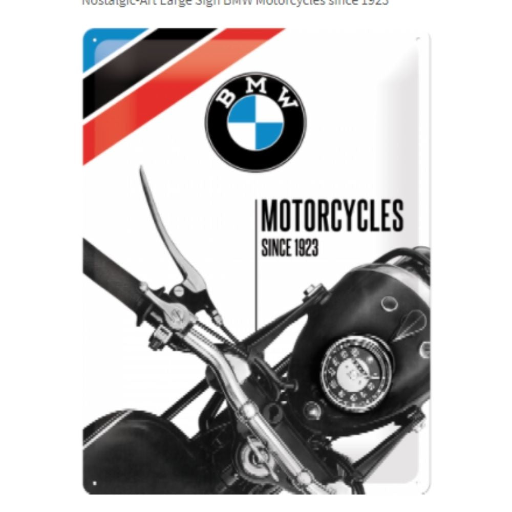 BMW Motorcycles since 1923 - Large Sign - NotBRand