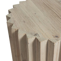 Bodega Side Table In Natural - Pine - Notbrand