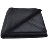Bolero Quilted Velvet Coverlet - Black - Notbrand