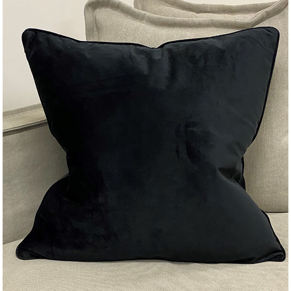 Bondi velvet Cushion - Black - Notbrand