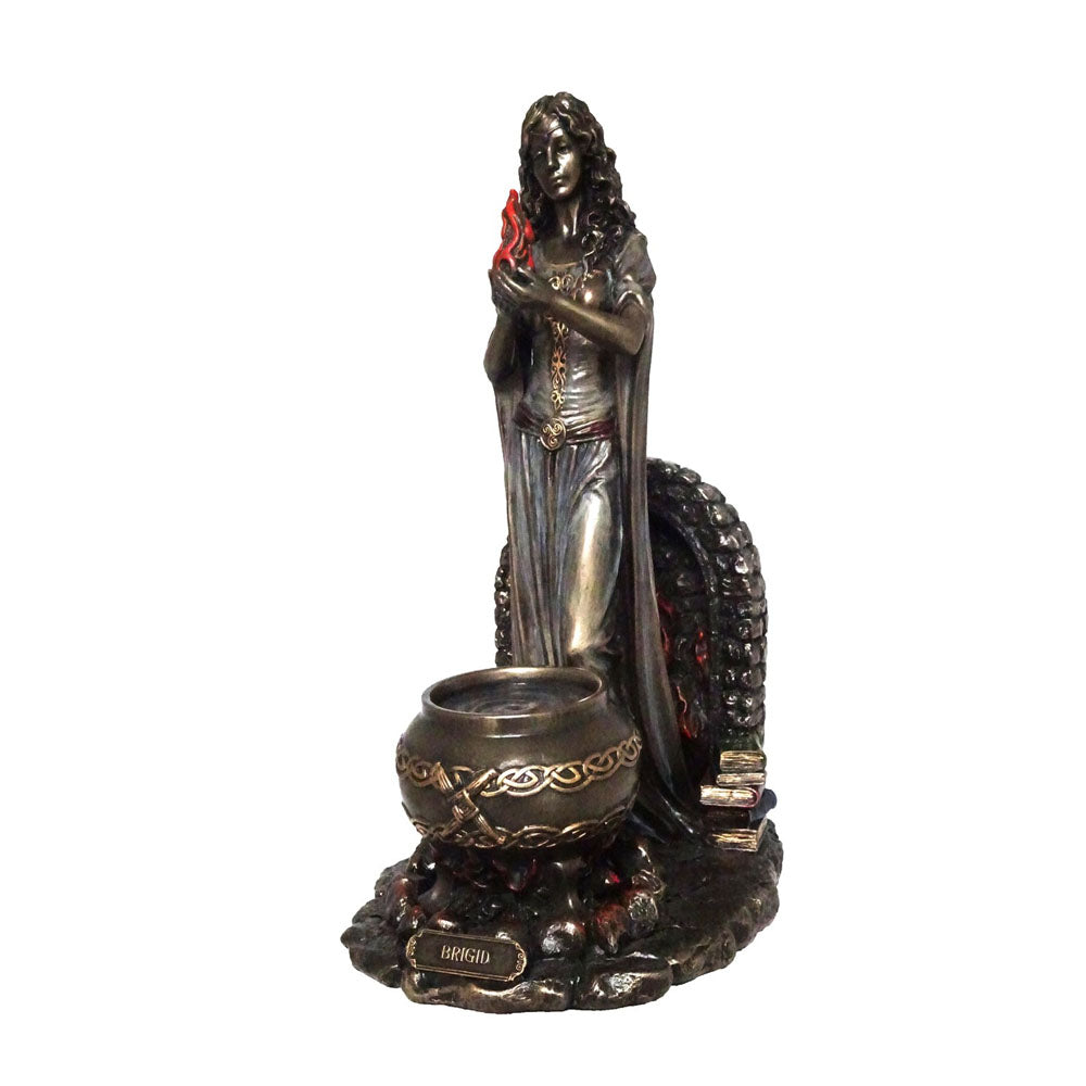 Brigid - Goddess Of Childbirth & Healing Bronze Figurine - Notbrand