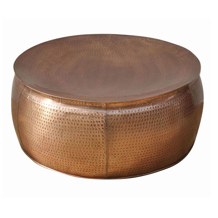 Bronze Look Hammered Coffee Table - Notbrand