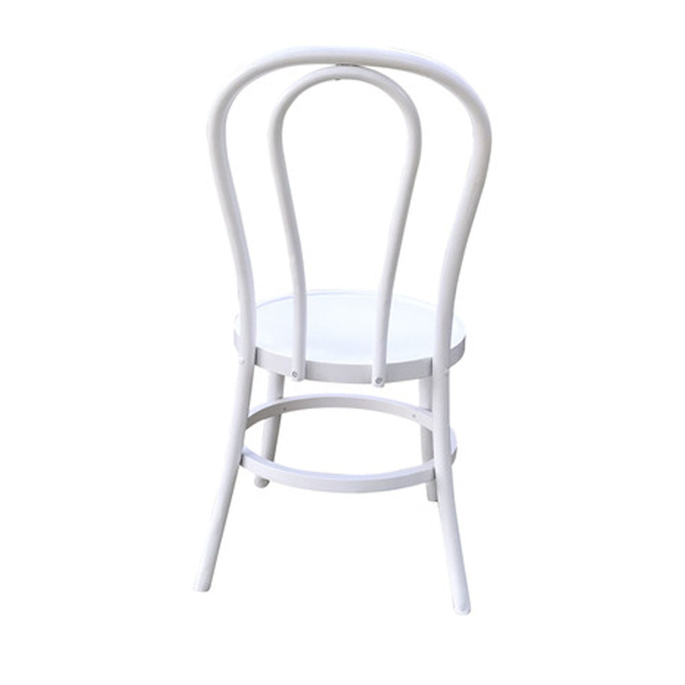Bentwood Beech Dining Chair - White - Notbrand