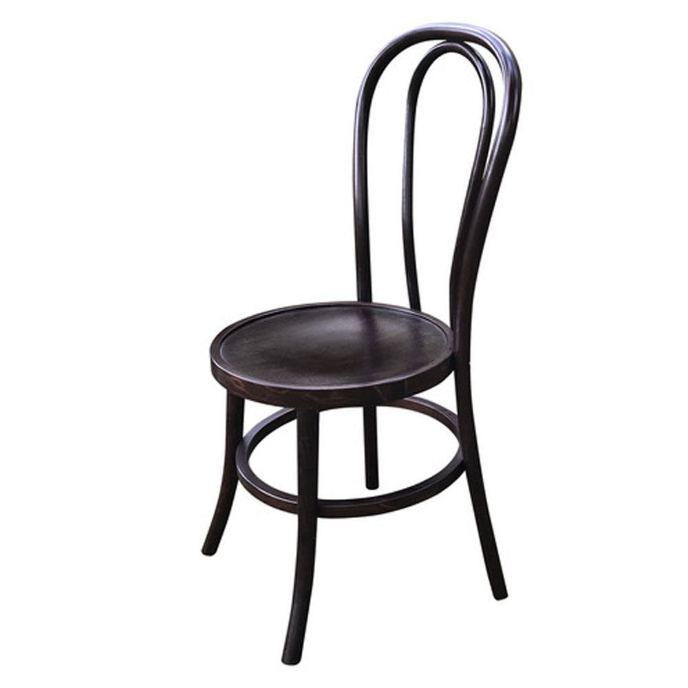 Bentwood Fruitwood Dining Chair - Black - Notbrand
