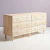 Bharon Hand Carved Six Drawer Sideboard - Natural - Notbrand