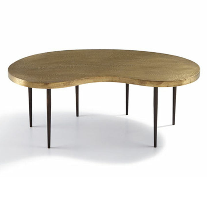 Brass Abstract Coffee Table - Notbrand