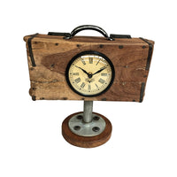 Brick Mould Table Clock With Base - Notbrand