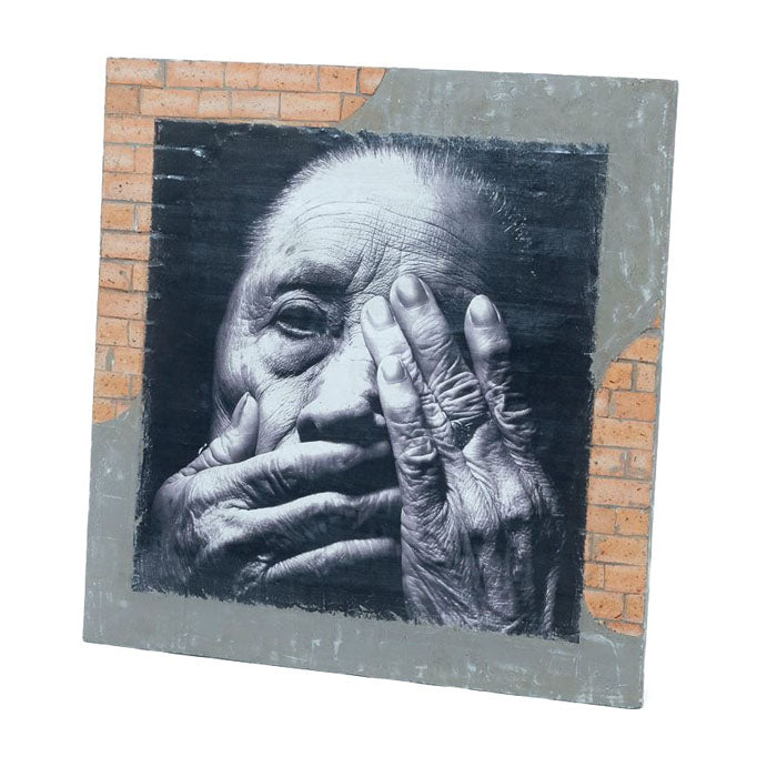 Brickon Poster Woman Wall Art - Notbrand