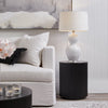 Bronte Table Lamp - High Gloss White - Notbrand