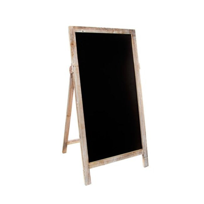 Brown A-Frame Chalkboard - Large - Notbrand