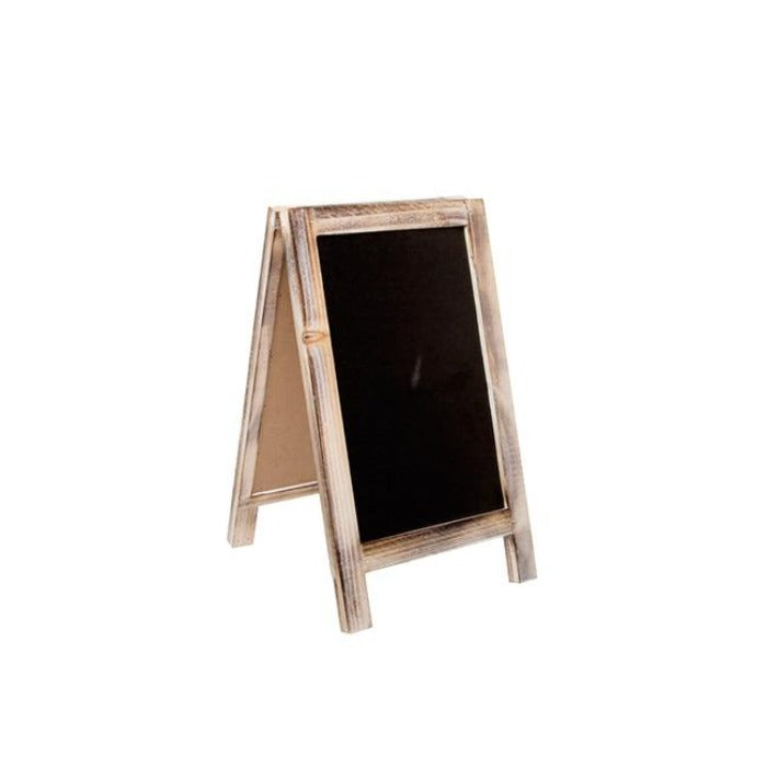 Brown A-Frame Chalkboard - Small - Notbrand