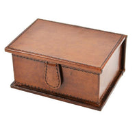 Tan Leather Business Card Holder - Notbrand
