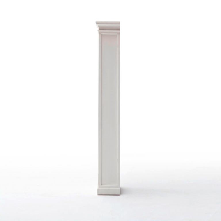 Halifax Solid Timber Bookshelf - Classic White - Notbrand