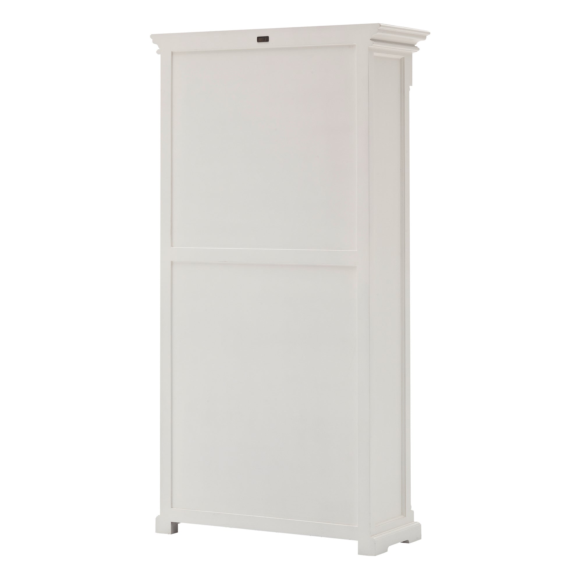 Provence Timber 2 Drawer Bookcase - Classic White - Notbrand