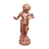 Cast Iron Cherub With Butterfly Statue - Notbrand