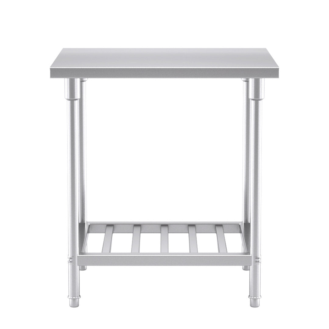 Stainless Steel Catering Work Bench - 80*70*85cm - Notbrand