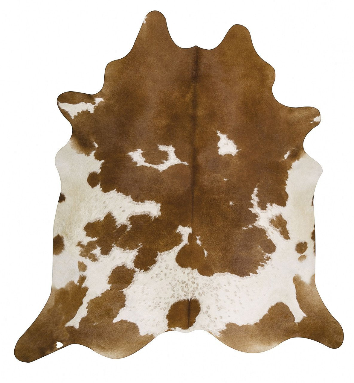 Glamorous Natural Cow Hide Brown White - Notbrand