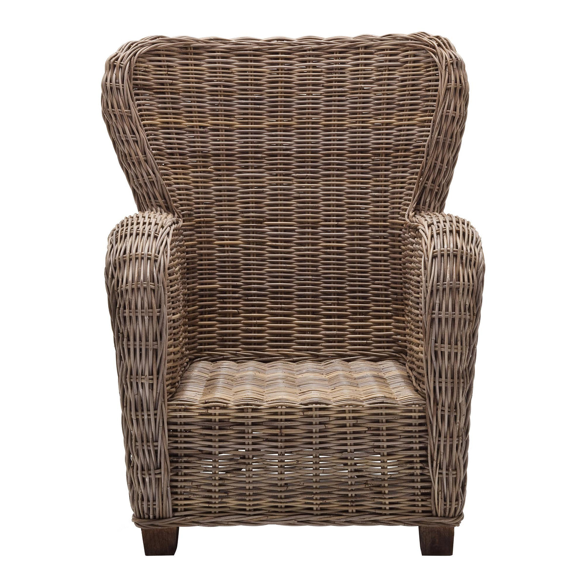 Wickerworks Rattan Arm Chair - Queen - Notbrand