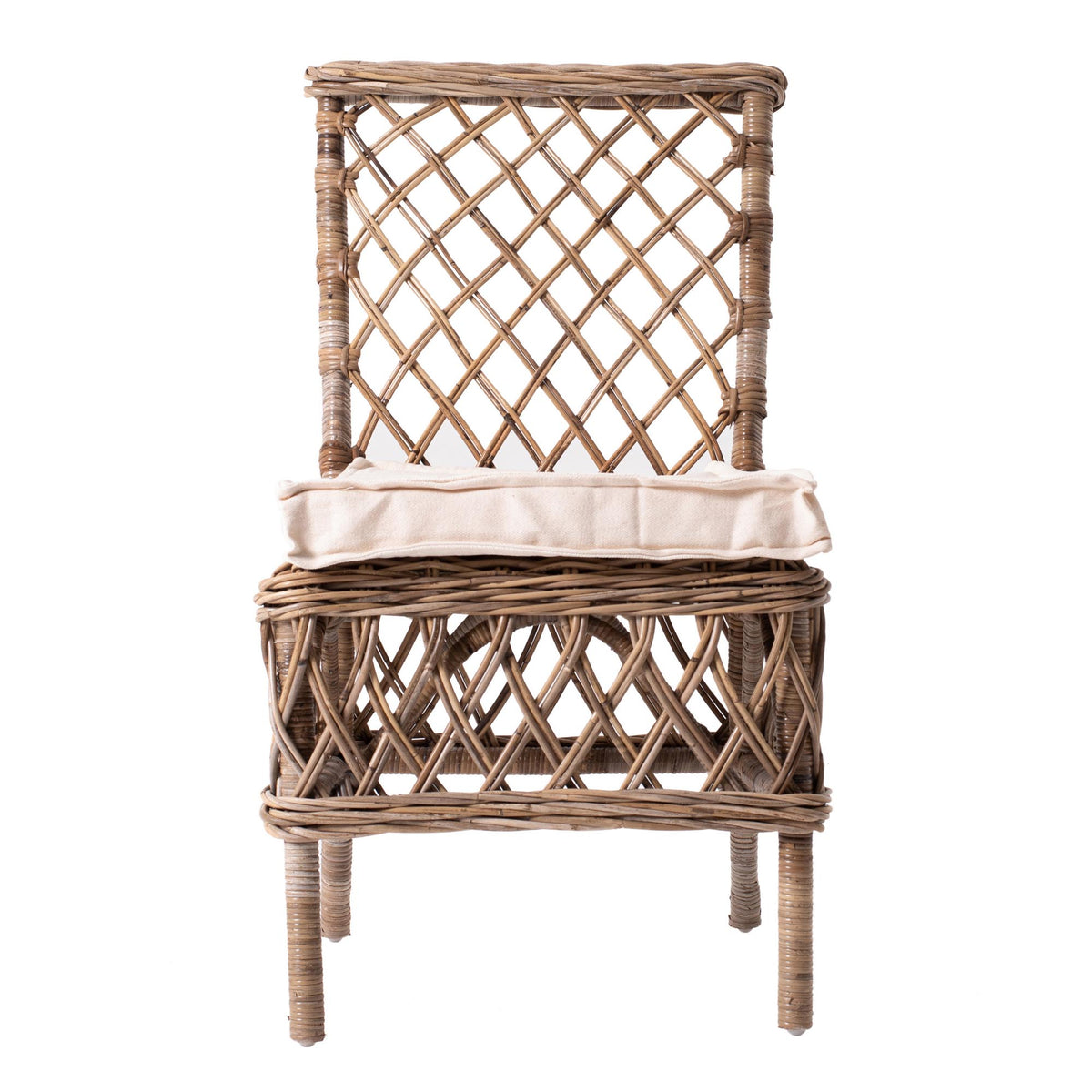 Wickerworks Aristocrat Side Chair - Set of 2 - Notbrand