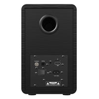 Crosley Cruiser Bluetooth Portable Turntable - Black & Bundled Majority D40 Bluetooth Speakers - Black - Notbrand
