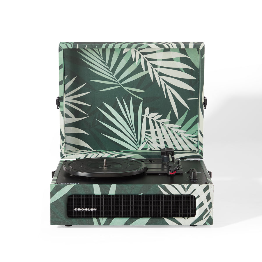 Crosley Voyager Bluetooth Portable Turntable with SOHO Stand - Botanical - Notbrand
