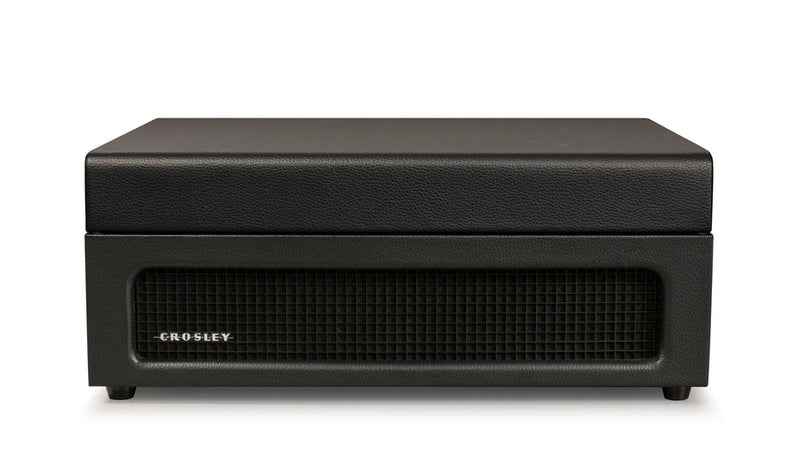 Crosley Voyager Bluetooth Portable Turntable with Bundled HolySmoke Retro Speaker - Black - Notbrand