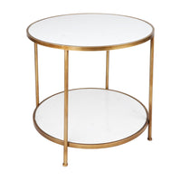 Cameron Marble Top Side Table - Notbrand