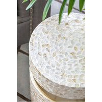 CANCUN SHELL STOOL/TABLE - Notbrand