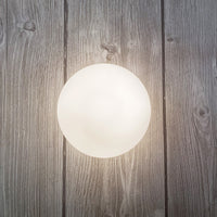 Caiden Replica Glass Wall Light - Round - Notbrand