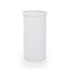 Set of 3 Aphrodite Ceramic Cylinder Vase - Matte White - Notbrand