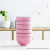 Ceramic Dinnerware Bowl Set in Pink - Set of 8 - Notbrand