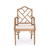 Paloma Wooden Armchair – Weathered Oak - Notbrand