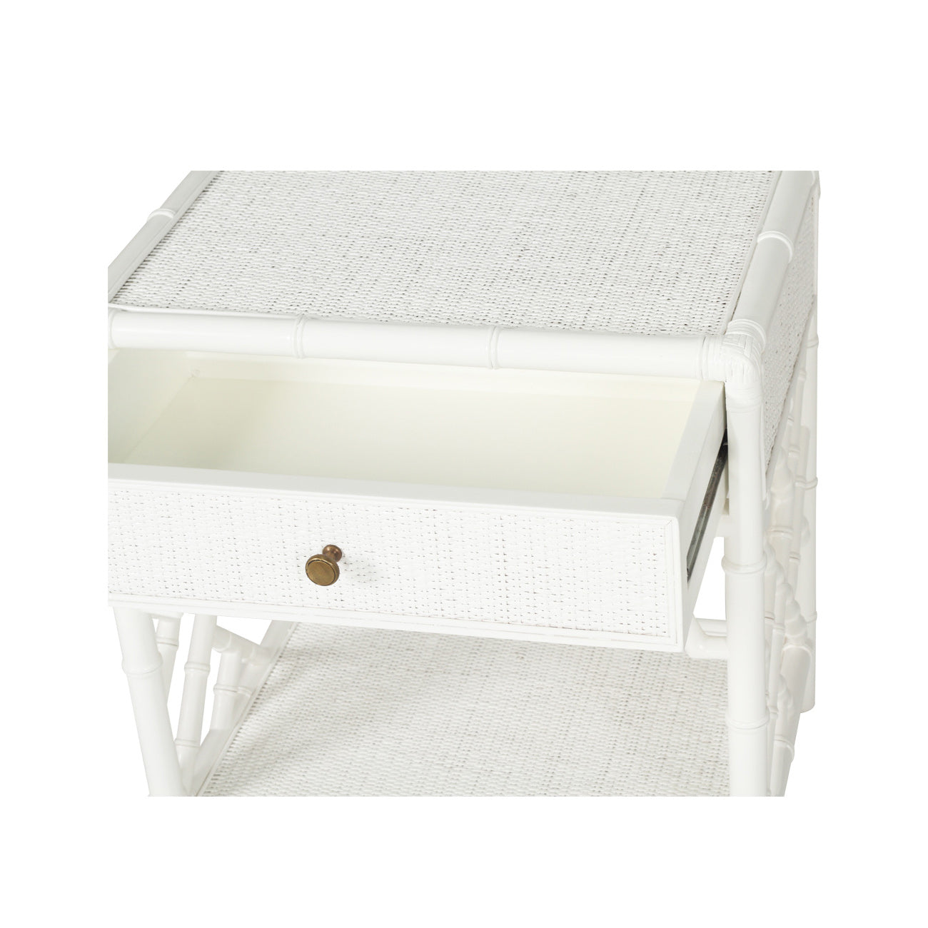 Paloma Chippendale Rattan Bedside Table – Range - Notbrand