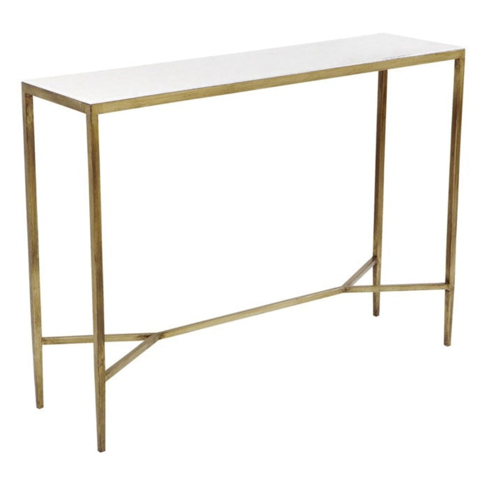 Chloe Console Table - Large Gold - Notbrand