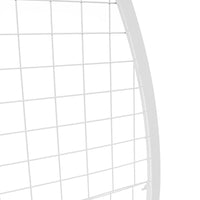 Circular Metal Backdrop Frame - Mesh White - Notbrand