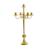 Classic Candelabra 5 Arms Gold (38x72.5cmH) - Notbrand