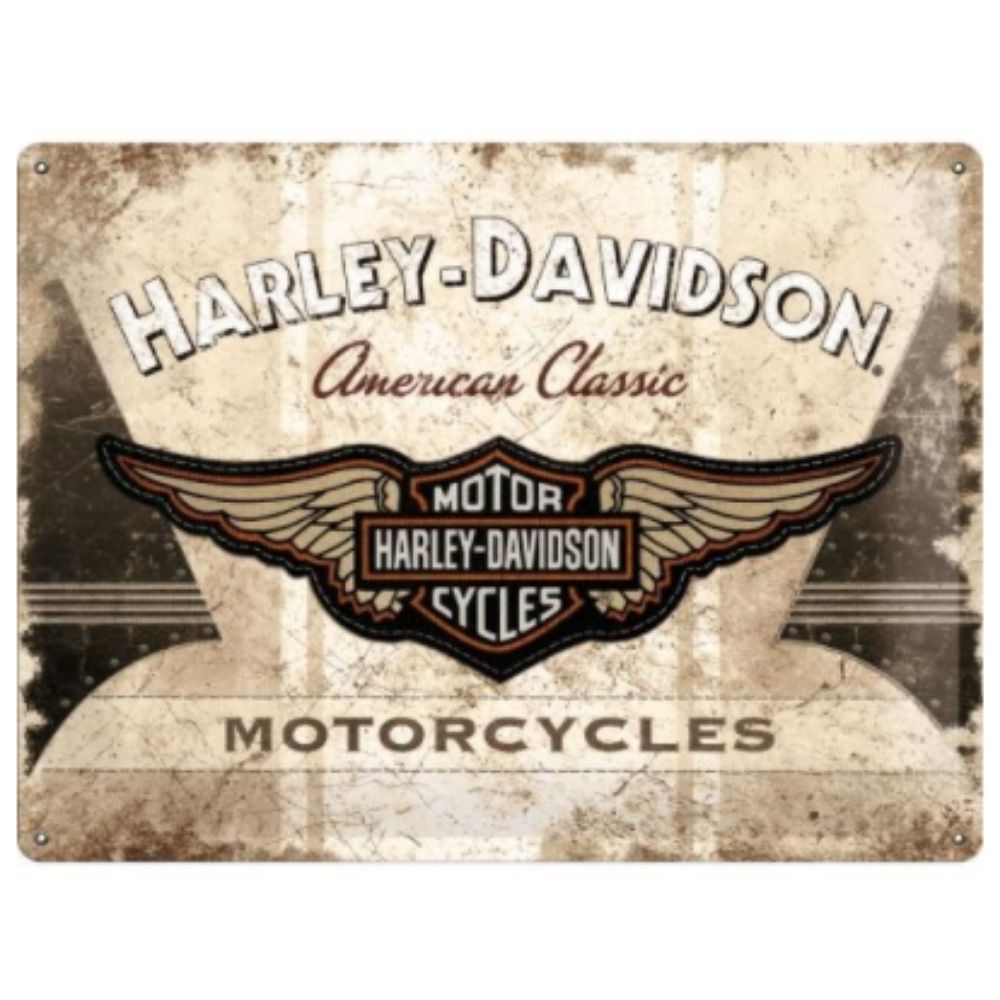 Classic Harley American - Large Sign - NotBrand