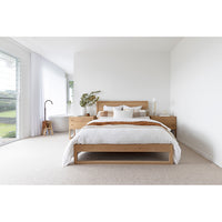 Coogee American Oak Bed – King Size - Notbrand