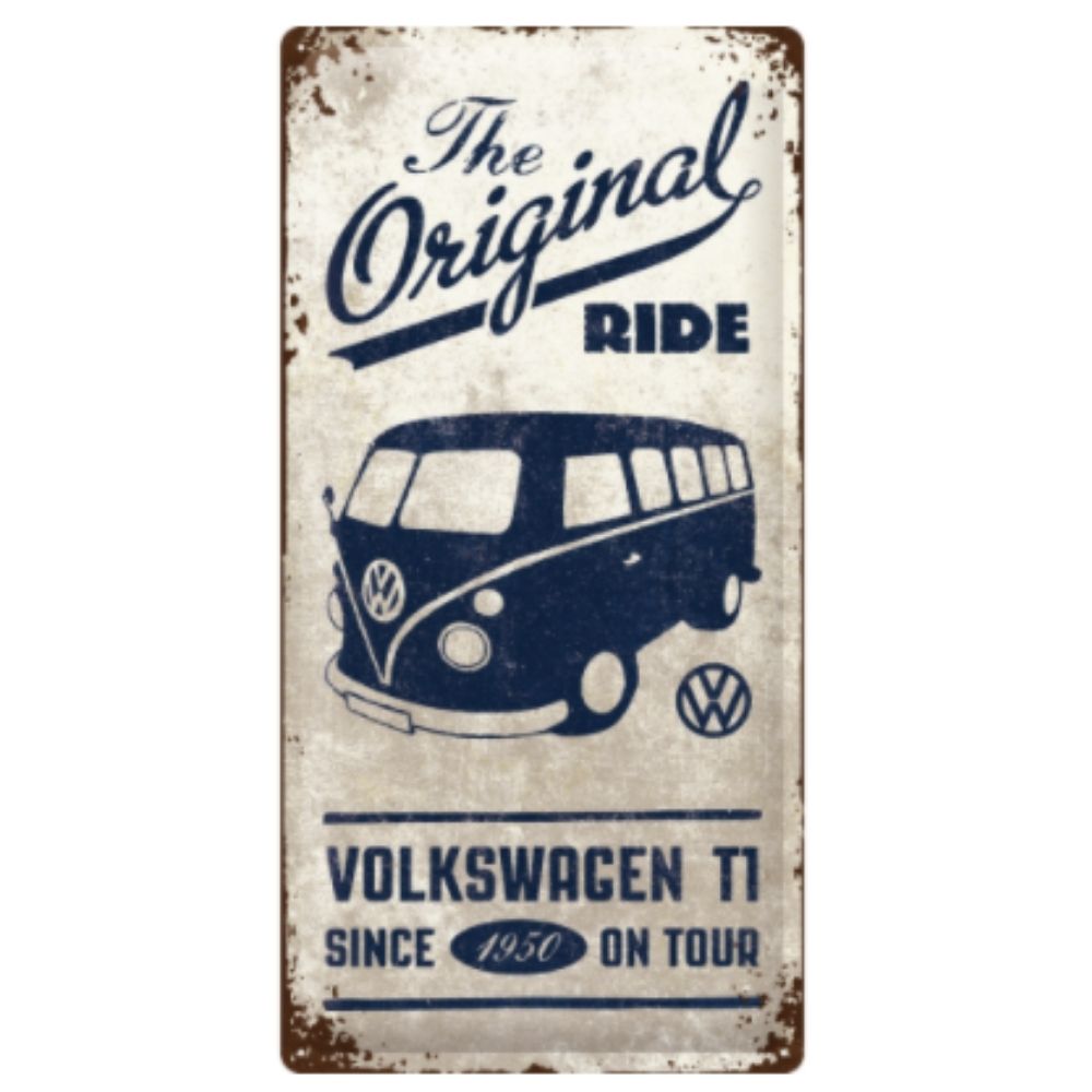 The Original Ride VW Bulli Long Sign - NotBrand