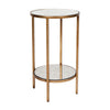 Cocktail Side Table - Petite Antique Gold - Notbrand