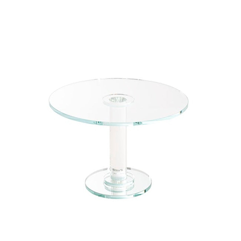 Crystal Cake Stand Clear (30cmDx20cmH) - Notbrand