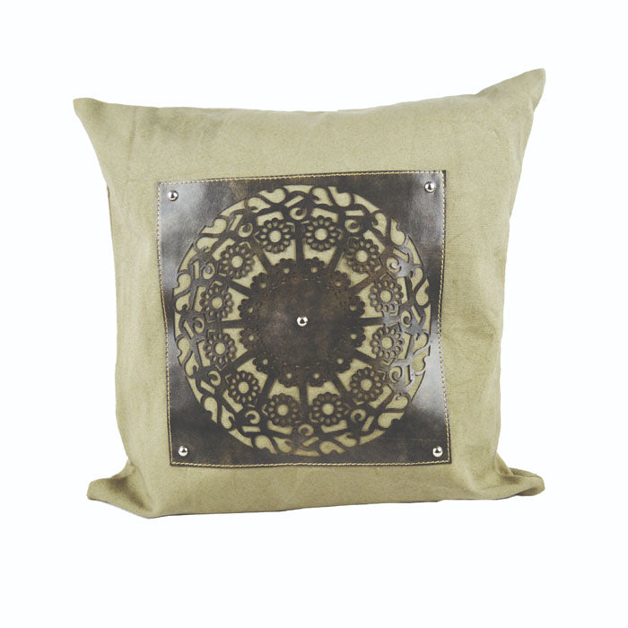 Turvass Leather Cushion Cover - Notbrand